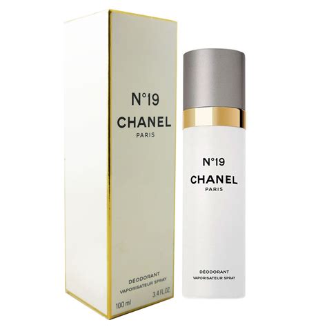 chanel 19 deodorant|Chanel deo 100 ml.